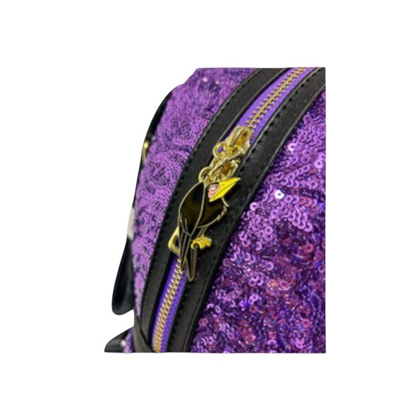 Loungefly Disney Sequin Maleficent Lenticular Mini Backpack